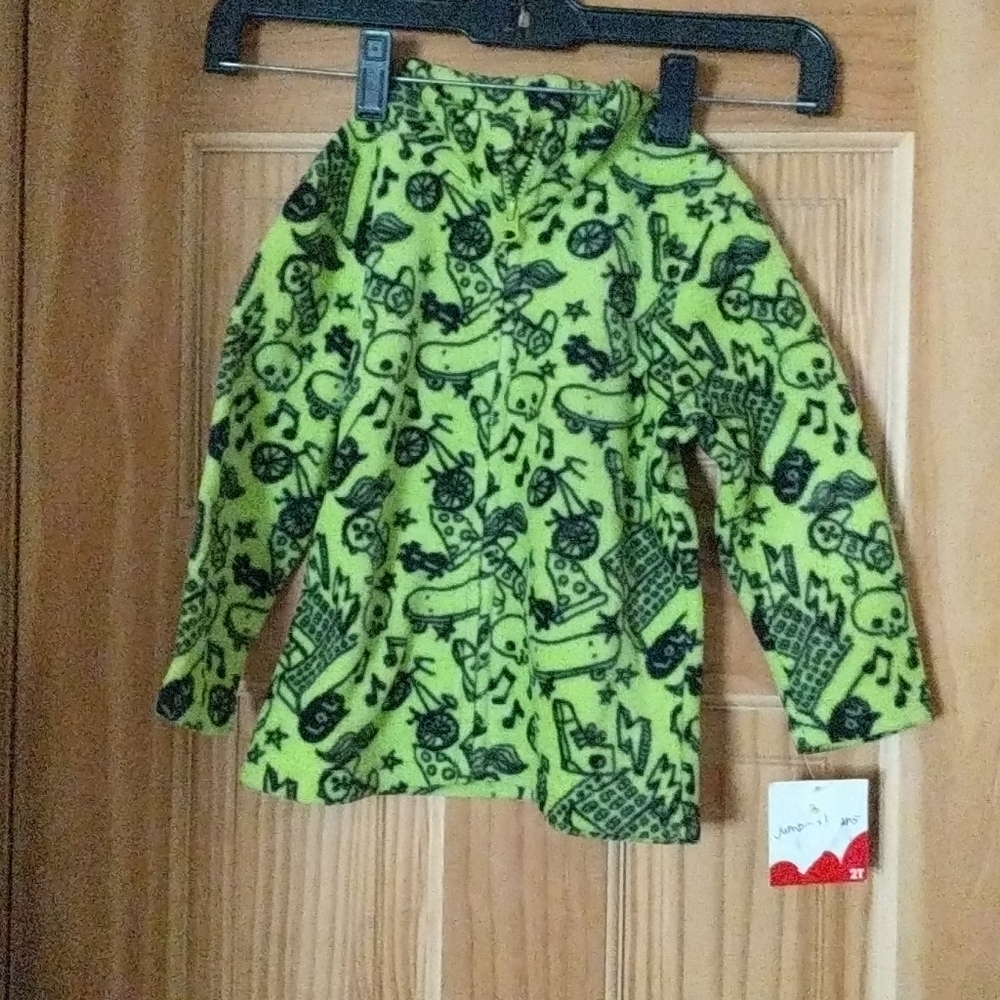 2T jumping bean fleece zip up